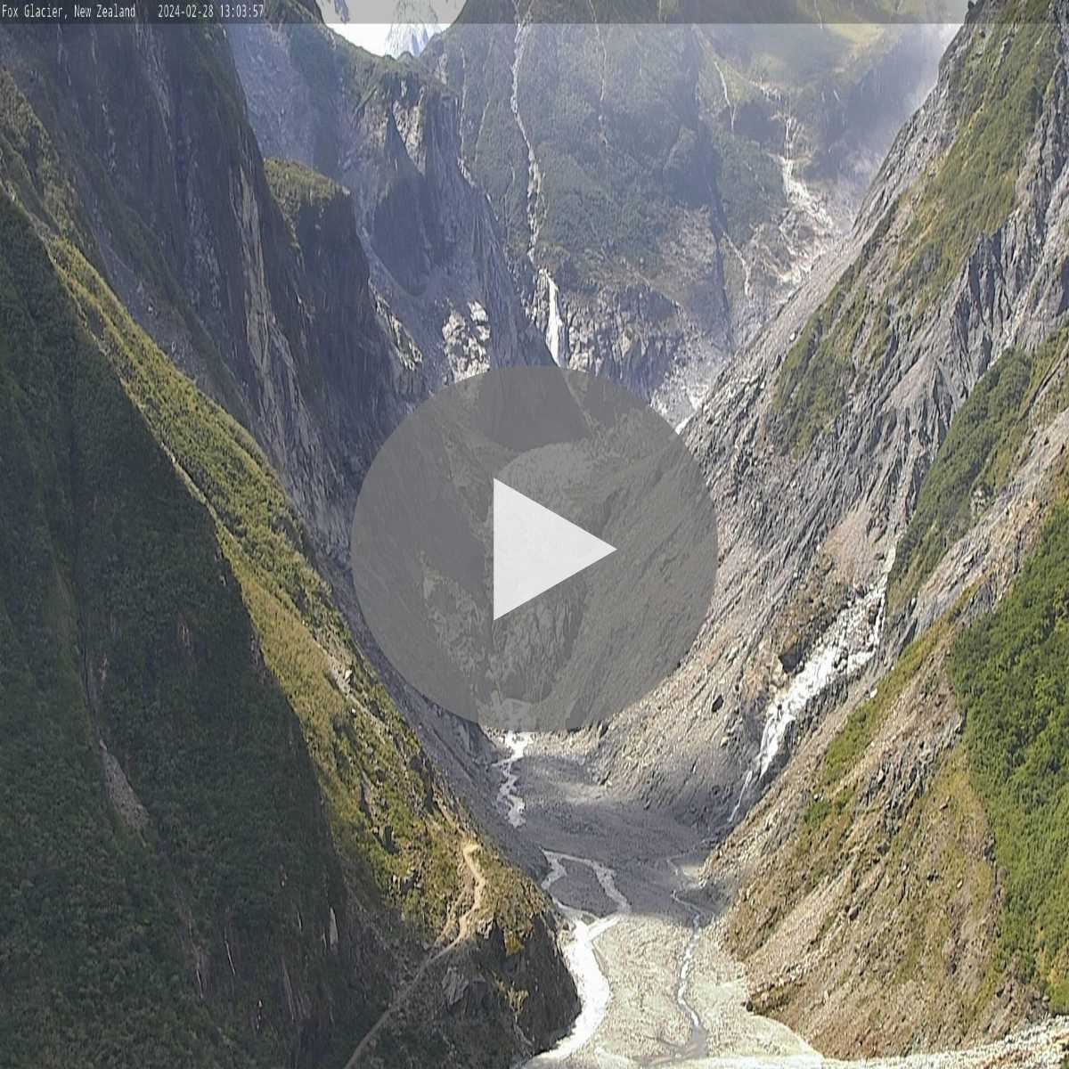 Fox Glacier webcam